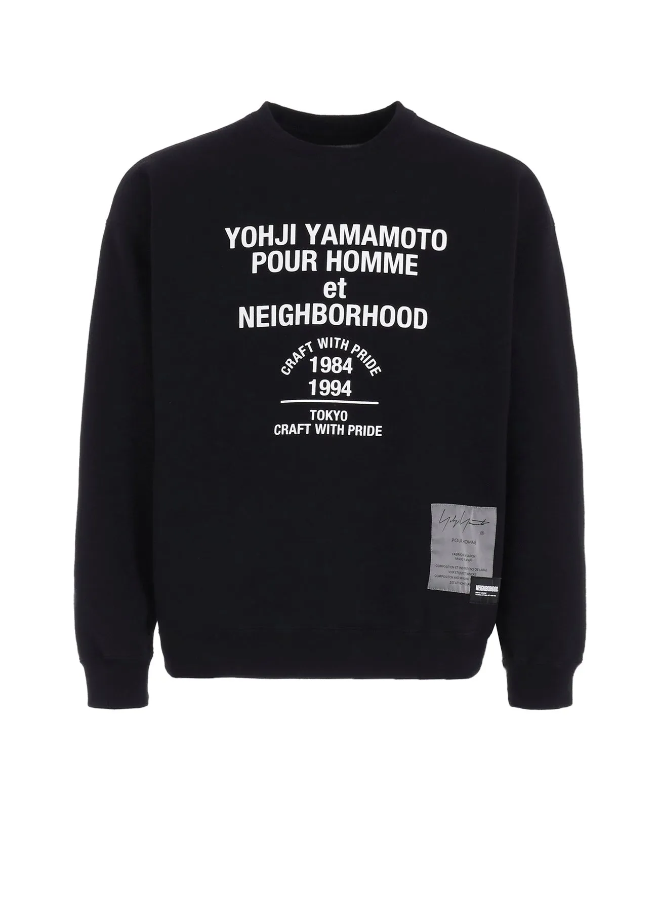 Yohji Yamamoto x NEIGHBORHOOD SWEAT SHIRT LS　